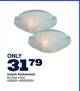 RONA 2-pack flushmounts offer