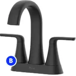 RONA Lavatory faucet, matte black finish offer