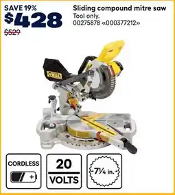 RONA Sliding compound mitre saw offer