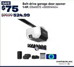 RONA Belt-drive garage door opener offer