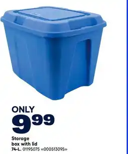 RONA VALU+ Storage box with lid 74-L offer