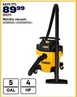 RONA Wet/dry vacuum offer