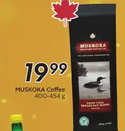 Sobeys MUSKOKA Coffee offer