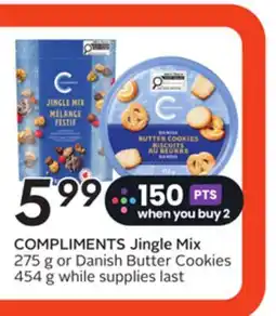 Sobeys COMPLIMENTS Jingle Mix offer