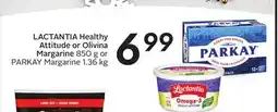 Sobeys LACTANTIA Healthy Attitude or Olivina Margarine offer