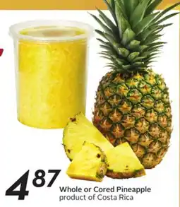 Sobeys Whole or Cored Pineapple offer