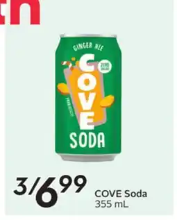 Sobeys COVE Soda offer