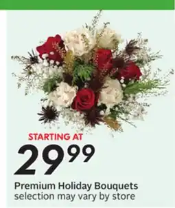 Sobeys Premium Holiday Bouquets offer