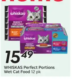 Sobeys WHISKAS Perfect Portions Wet Cat Food offer