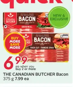 Sobeys THE CANADIAN BUTCHER Bacon offer