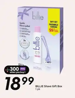 Sobeys BILLIE Shave Gift Box offer