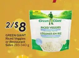 Sobeys GREEN GIANT Riced Veggies or Restaurant Sides offer