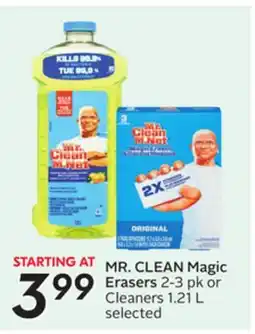 Sobeys MR. CLEAN Magic Erasers offer