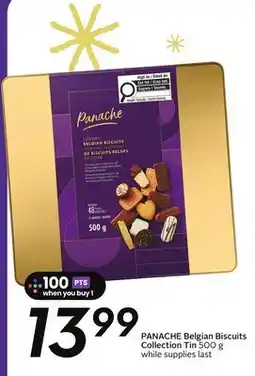 Sobeys PANACHE Belgian Biscuits Collection Tin offer