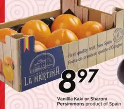 Sobeys Vanillla Kaki or Sharoni Persimmons of Spain offer