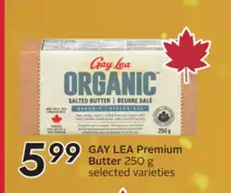 Sobeys GAY LEA Premium Butter offer
