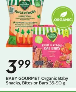 Sobeys BABY GOURMET Organic Baby Snacks, Bites or Bars offer