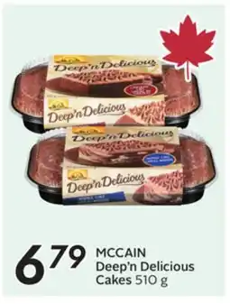 Sobeys MCCAIN Deep'n Delicious Cakes offer