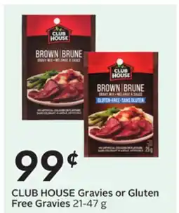 Sobeys CLUB HOUSE Gravies or Gluten Free offer