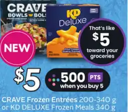 Sobeys CRAVE Frozen Entrées offer