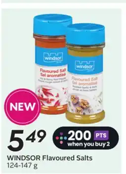 Sobeys WINDSOR Flavoured Salts offer