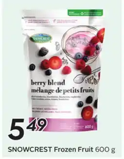 Sobeys SNOWCREST Frozen Fruit offer