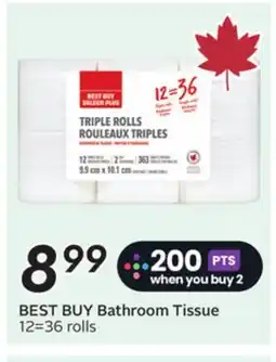 Sobeys BEST BUY Bathroom Tissue offer