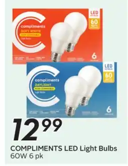 Sobeys COMPLIMENTS LED Light Bulbs offer