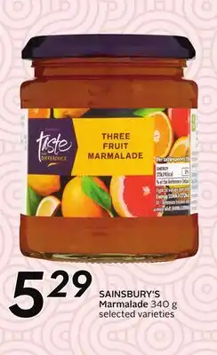 Sobeys SAINSBURY'S Marmalade offer