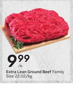 Sobeys Extra Lean Ground Beef offer