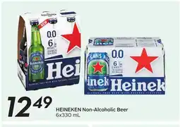 Sobeys HEINEKEN Non-Alcoholic Beer offer