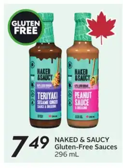 Sobeys NAKED & SAUCY Gluten-Free Sauces offer