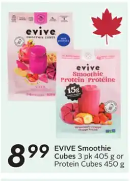 Sobeys EVIVE Smoothie Cubes offer
