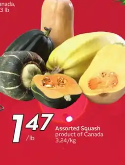 Sobeys Assorted Squash offer