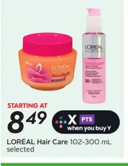 Sobeys LORÉAL Hair Care offer