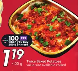 Sobeys Twice Baked Potatoes offer