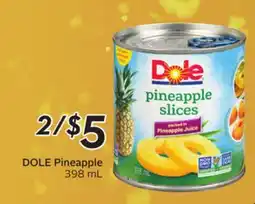Sobeys DOLE Pineapple offer