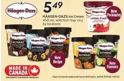 Sobeys HÄAGEN-DAZS Ice Cream offer