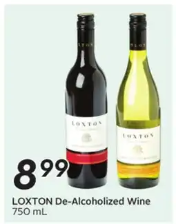 Sobeys LOXTON De-Alcoholized Wine offer