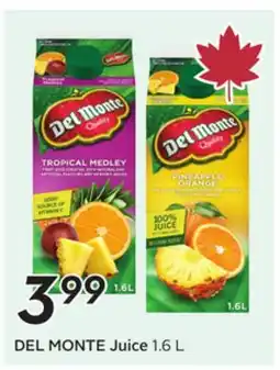 Sobeys DEL MONTE Juice offer