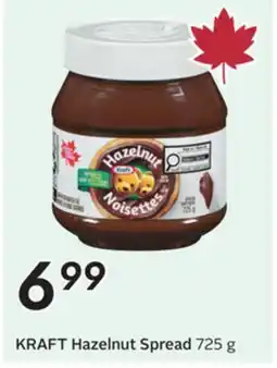 Sobeys KRAFT Hazelnut Spread offer