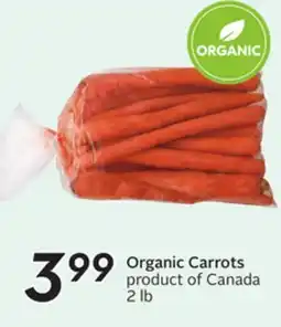 Sobeys Organic Carrots offer