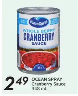Sobeys OCEAN SPRAY Cranberry Sauce offer