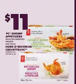 Independent Grocer PC SHRIMP APPETIZERS 294-454 G offer