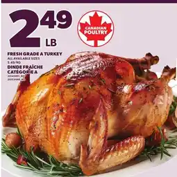 Independent Grocer FRESH GRADE A TURKEY offer
