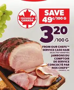 Independent Grocer FROM OUR CHEFS SERVICE CASE HAM offer