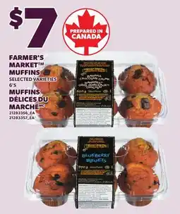 Independent Grocer FARMER'S MARKET MUFFINS 6'S offer