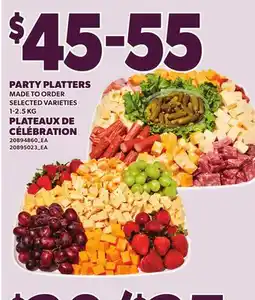 Independent Grocer PARTY PLATTERS, 1-2.5 KG offer