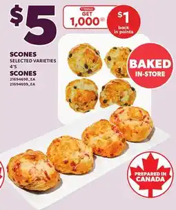 Independent Grocer SCONES, 4'S offer