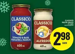 Food Basics CLASSICO PASTA SAUCE offer
